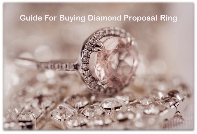 Unique Diamond Proposal Ring
